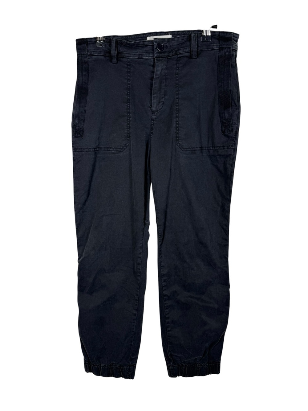 Anthropologie The Richie Slim Utility Cargo Jogger Faded Black Size 6 - Picture 2 of 7
